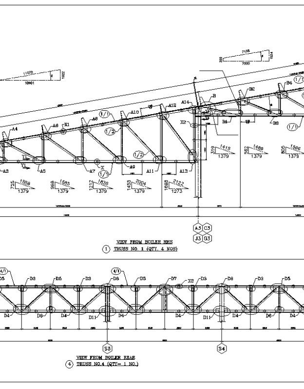 Truss Drawing Creative Art