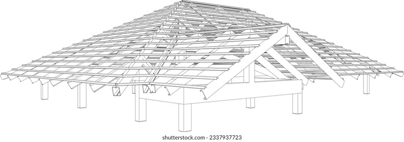 Truss Drawing High-Quality