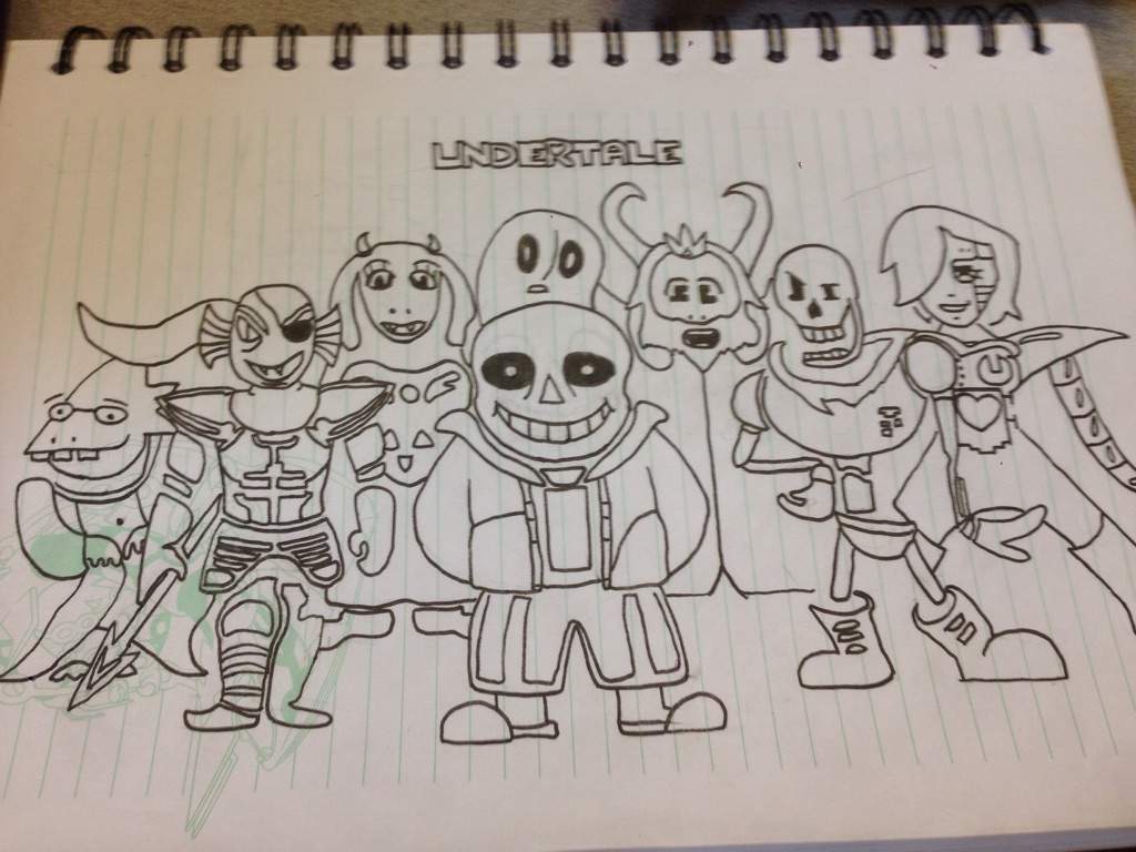 Undertail Drawing Picture