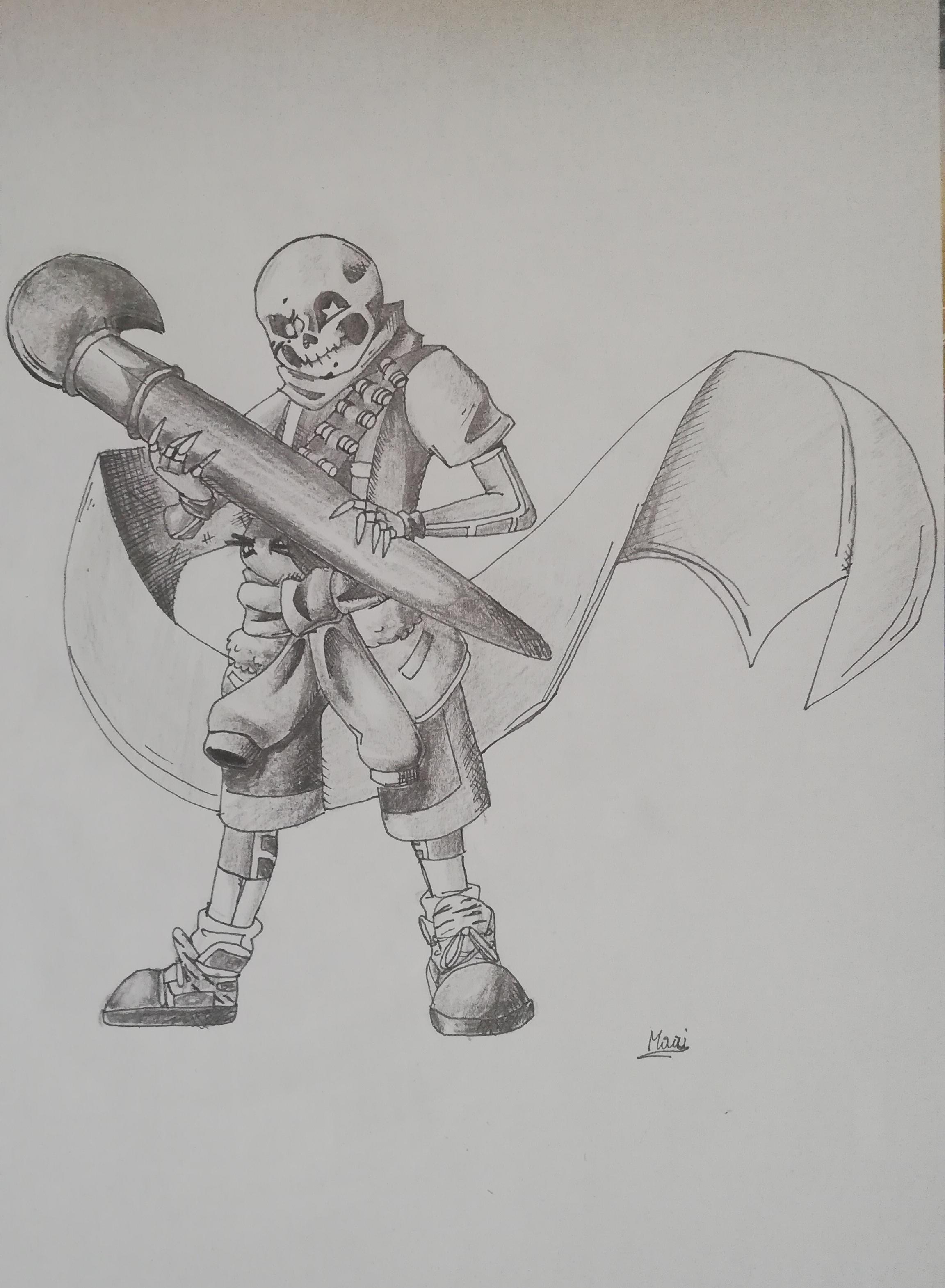 Undertail Drawing Realistic