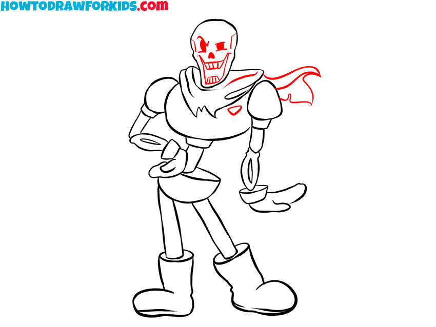 Undertail Drawing Sketch