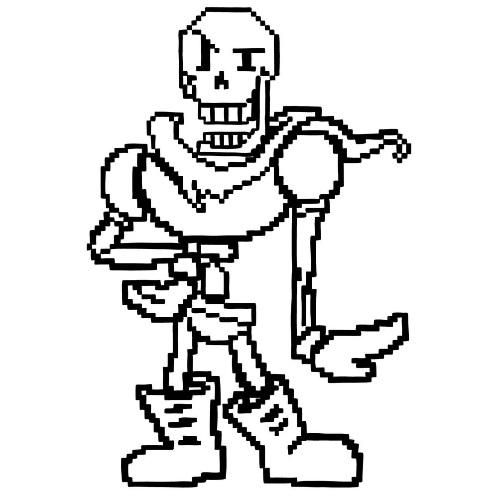 Undertail Drawing