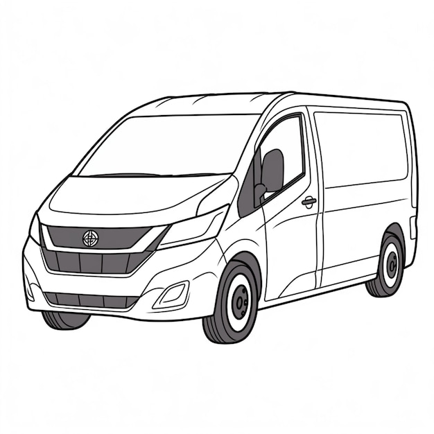 Van Drawing Art