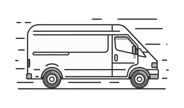 Van Drawing High-Quality