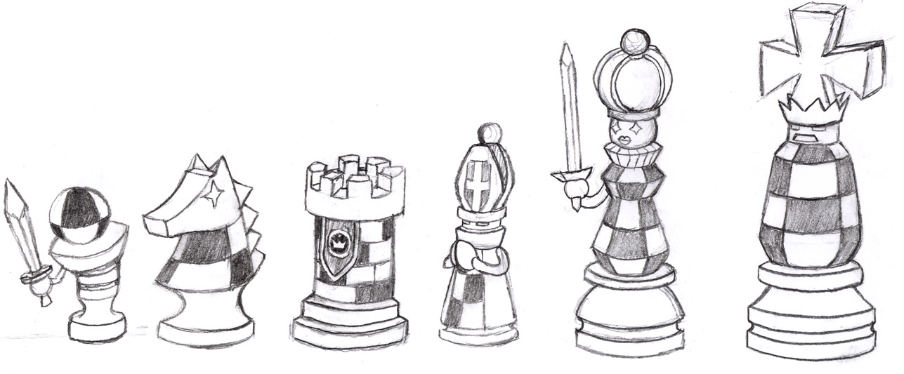 Chess Drawing Pic