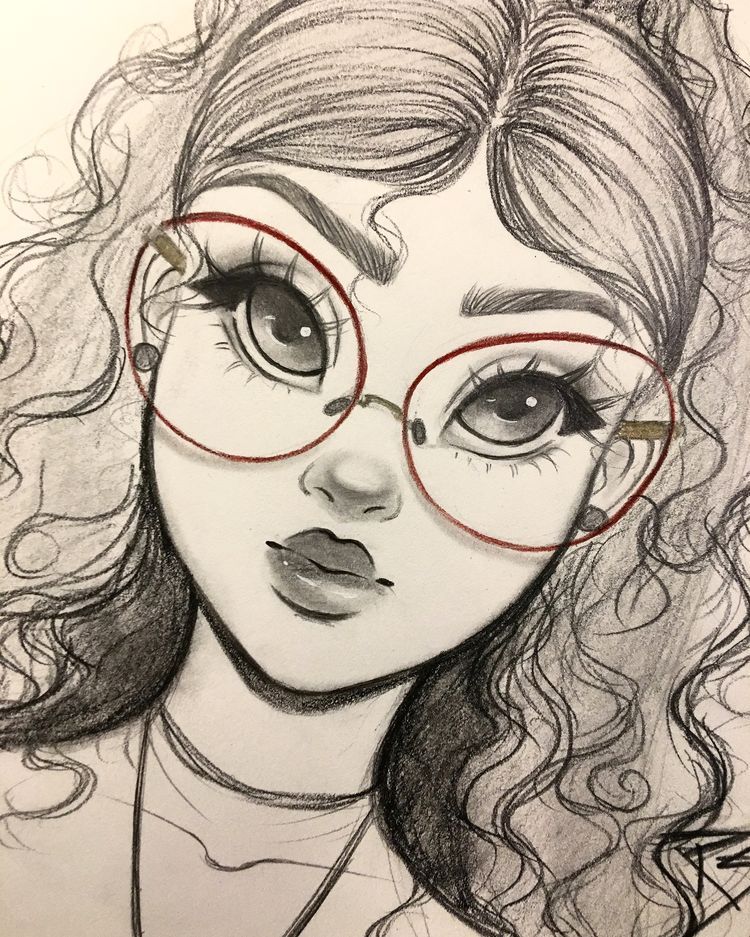 Cute Girl Drawing - Drawing Skill
