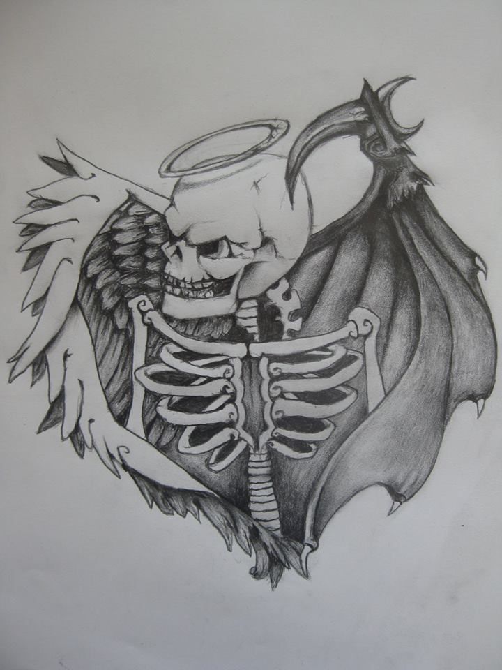 Evil Tattoo Drawing Photo  Drawing Skill