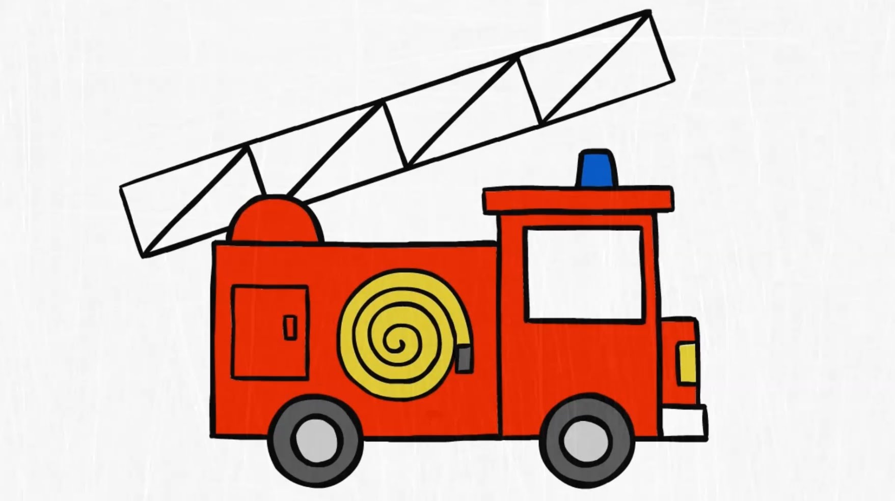 How To Draw A Fire Truck Step by Step Drawing Guide by Dawn  DragoArt