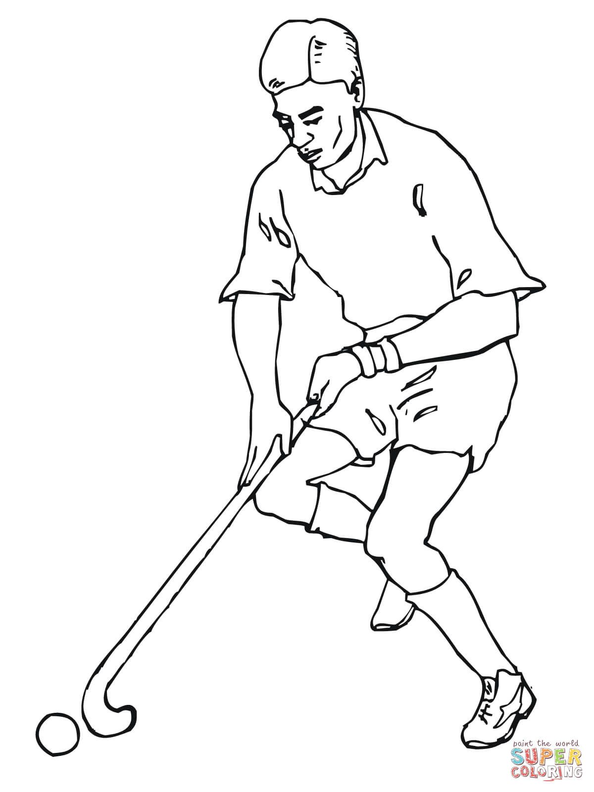 Ice Hockey, Drawing by Anastasia Terskih | Artmajeur