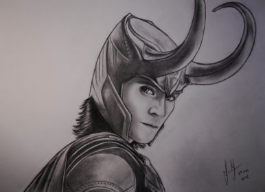 Loki Drawing Art - Drawing Skill