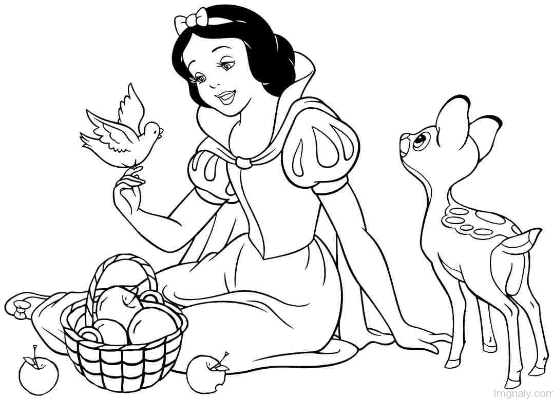 Snow White Drawing Best - Drawing Skill