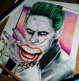 Suicide Squad Jared Leto Joker Drawing Amazing - Drawing Skill