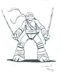 Teenage Mutant Ninja Turtles Drawing Picture - Drawing Skill