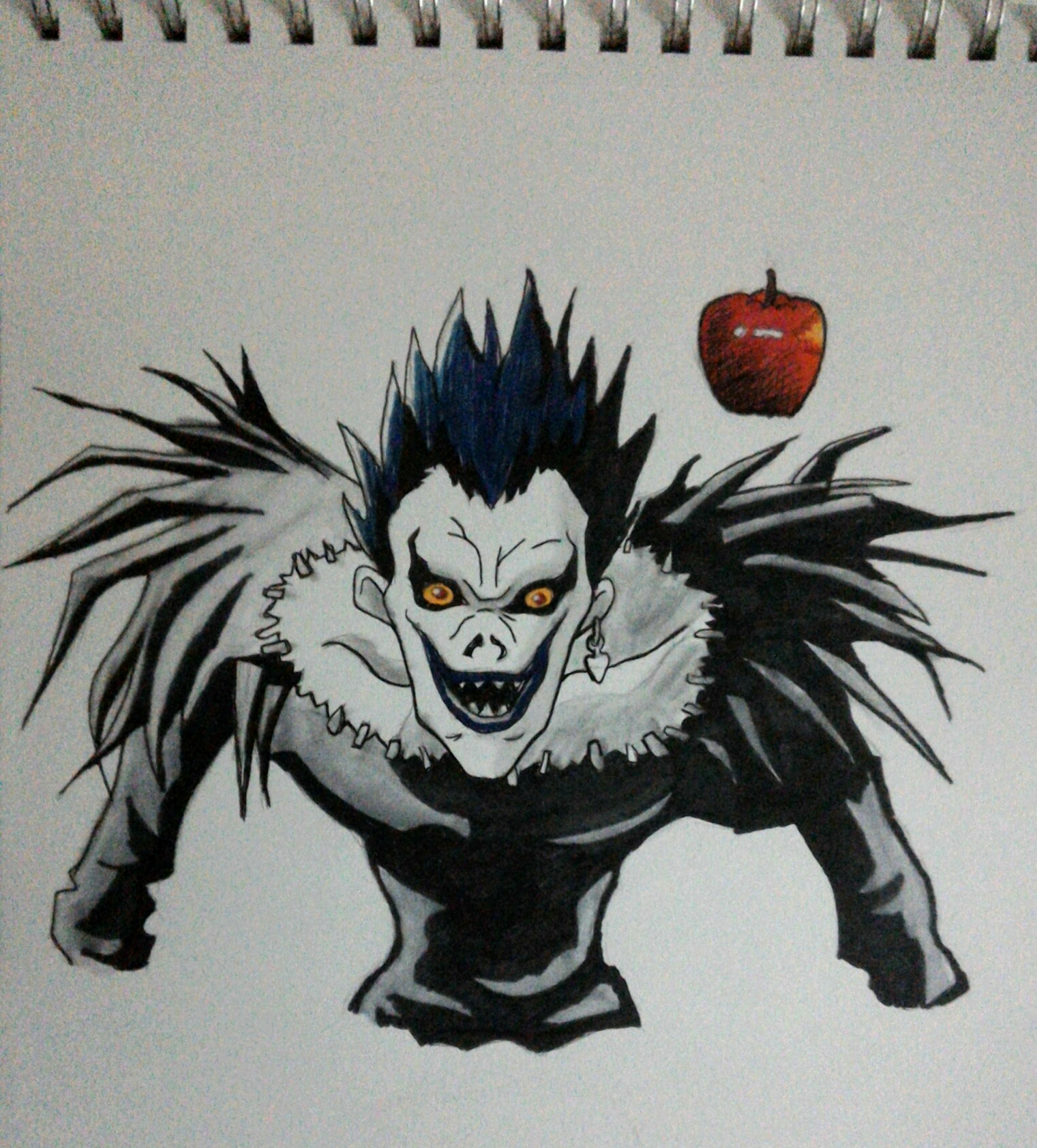 ZJ  My Death Note drawing 