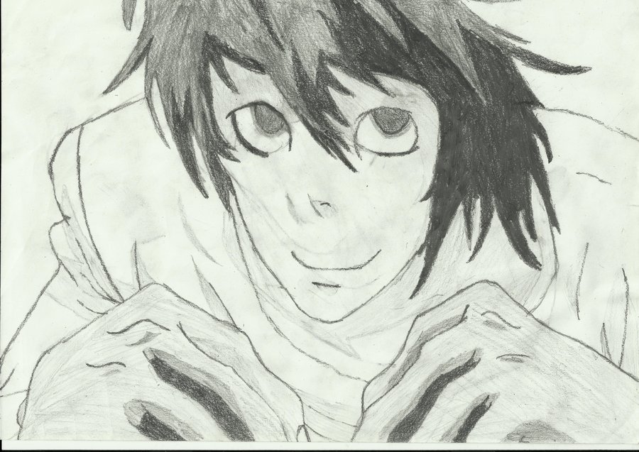 Death Note Ryuk Pencil Drawing