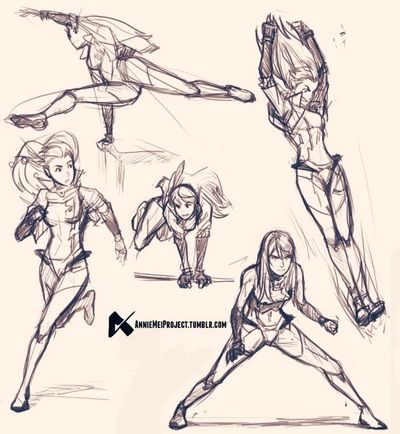 female fighting poses | Fighting poses, Figure drawing tutorial, Stick  figure fighting