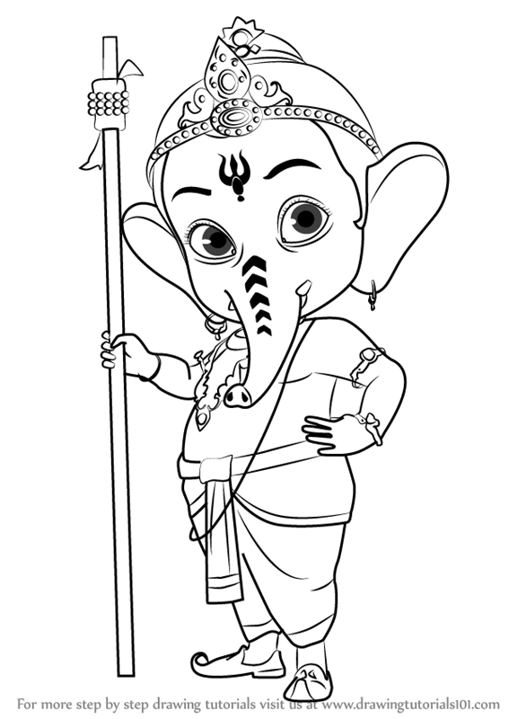 ArtStation - Lord Ganesh Sketch