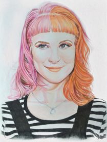 Hayley Williams Drawing Sketch - Drawing Skill