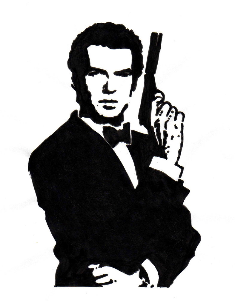 A Caricature of Daniel Craig's James Bond, by Tielman - Cartoon Vegas