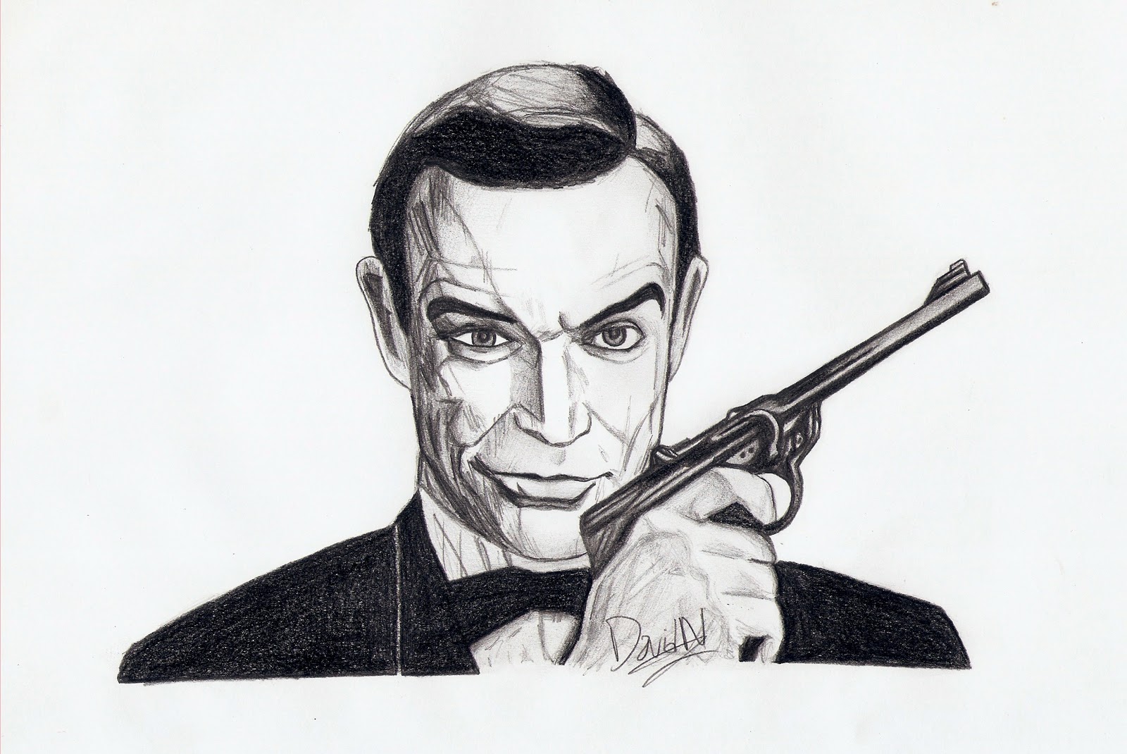 James Bond - Drawing Skill