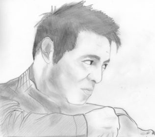 Jet Li Drawing High-Quality - Drawing Skill