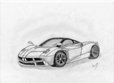 Pagani Drawing Image - Drawing Skill