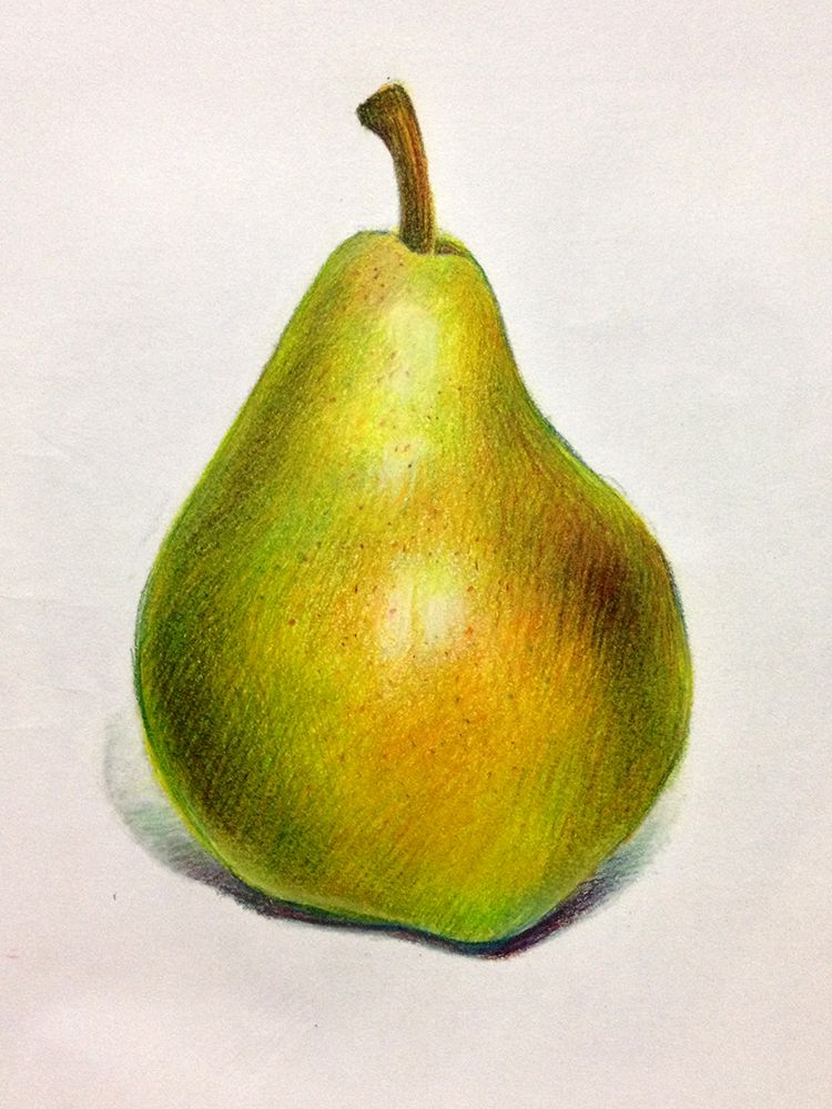 Pear Drawing & Sketches for Kids - Kids Art & Craft