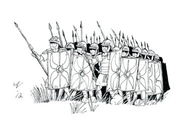 Roman Soldier Art Drawing - Drawing Skill