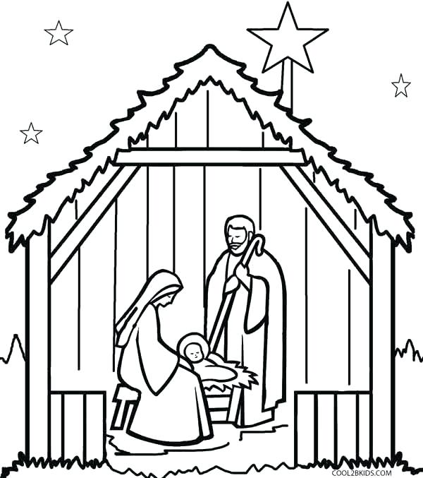 The Nativity Drawing, Pencil, Sketch, Colorful, Realistic Art Images ...