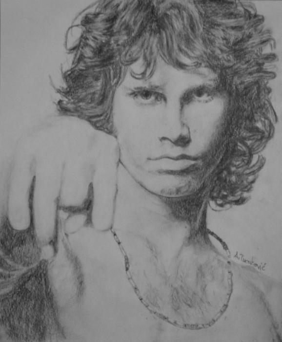How To Draw Jim Morrison Easy Tutorial 7 Steps  Toons Mag