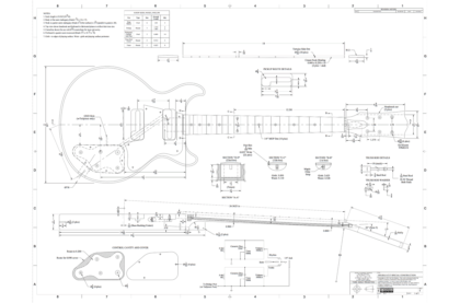 Les Paul Drawing Images - Drawing Skill