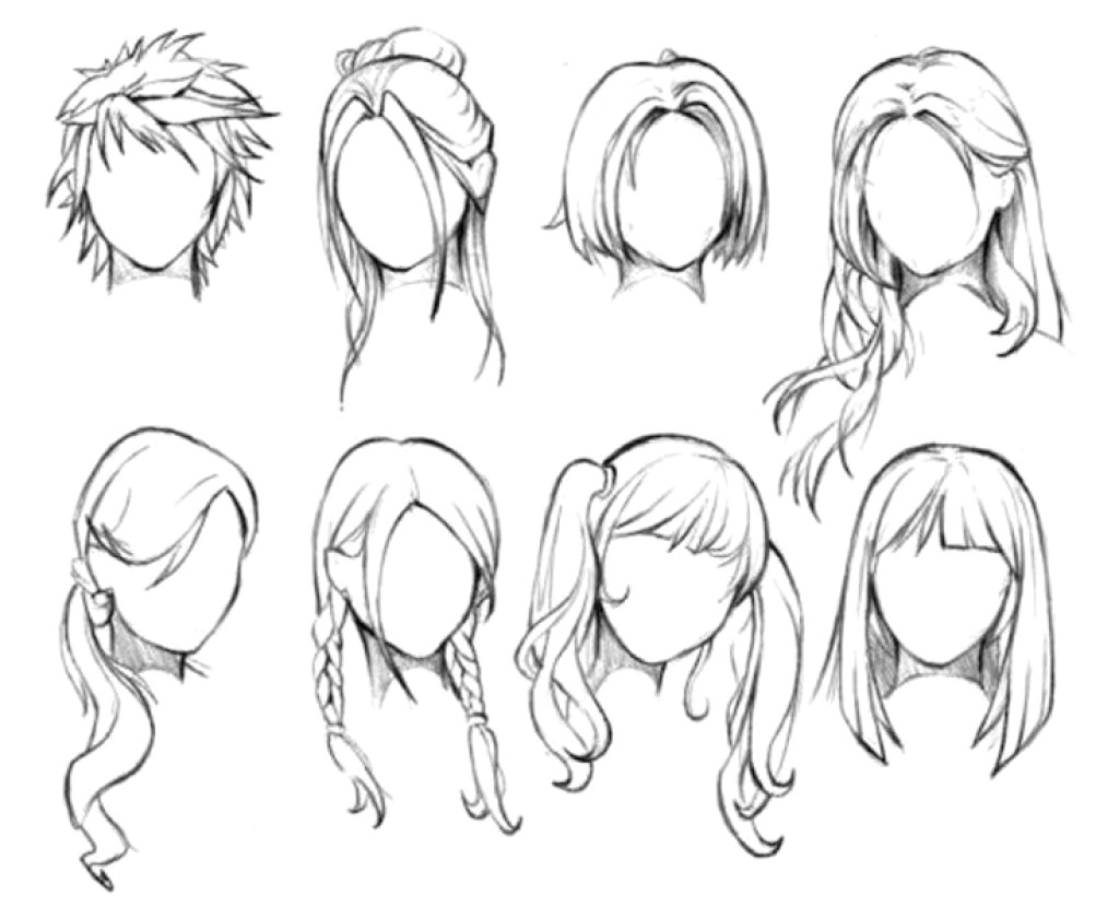 drawing hairstyles