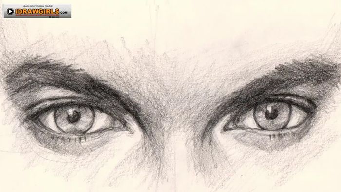 Male Eyes Drawing Picture  Drawing Skill