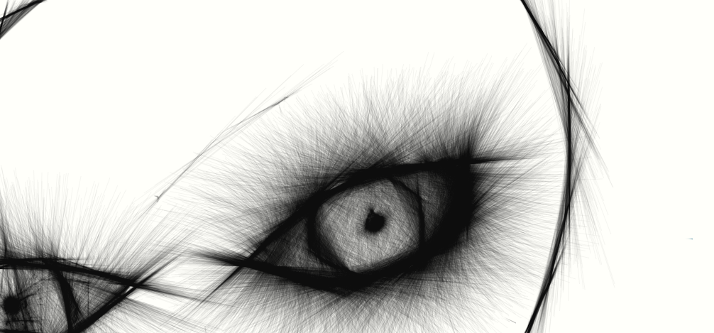 scary eye drawings