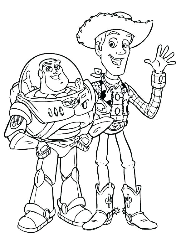 Buzz lightyear and Woody Colored Sketch by James Cmulligan in Yuang Lees  Commissions and Pinups Collection Comic Art Gallery Room