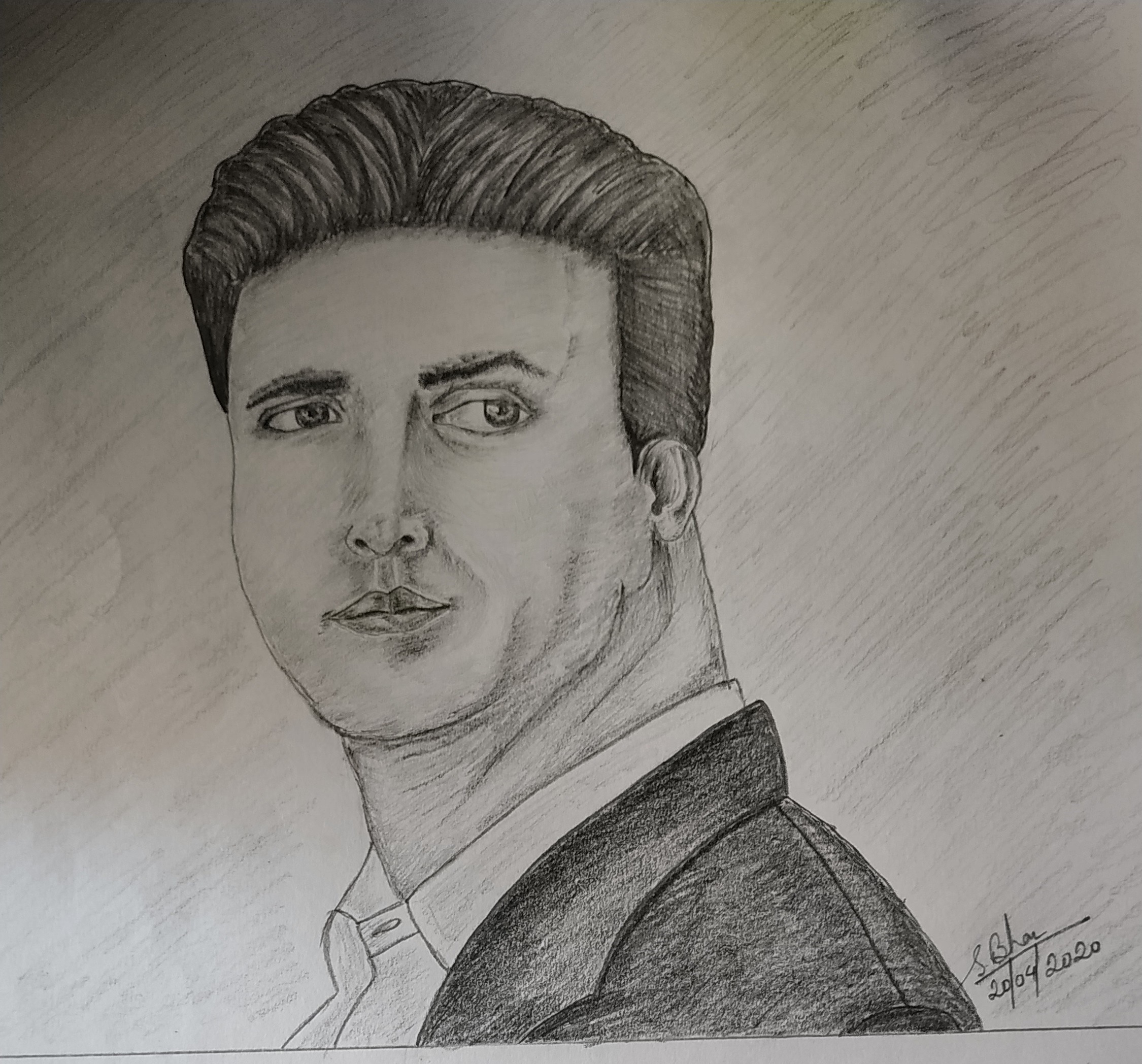 Akshay Kumar  Celebrity drawings Portrait sketches Cool pencil drawings