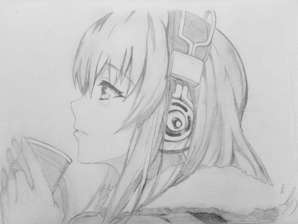 One of my first anime drawings. I draw it from a pinterest picture like 3  years ago. : r/AnimeART