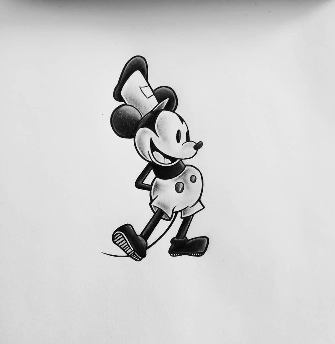 20 Mickey Mouse Drawing Ideas For Disney Fans  DIYsCraftsy