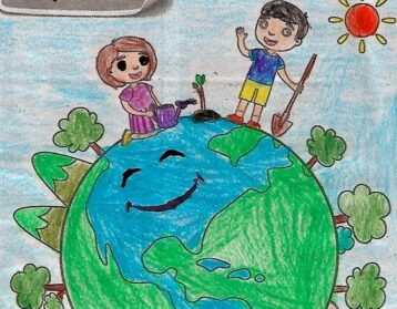 Earth Drawing Image - Drawing Skill