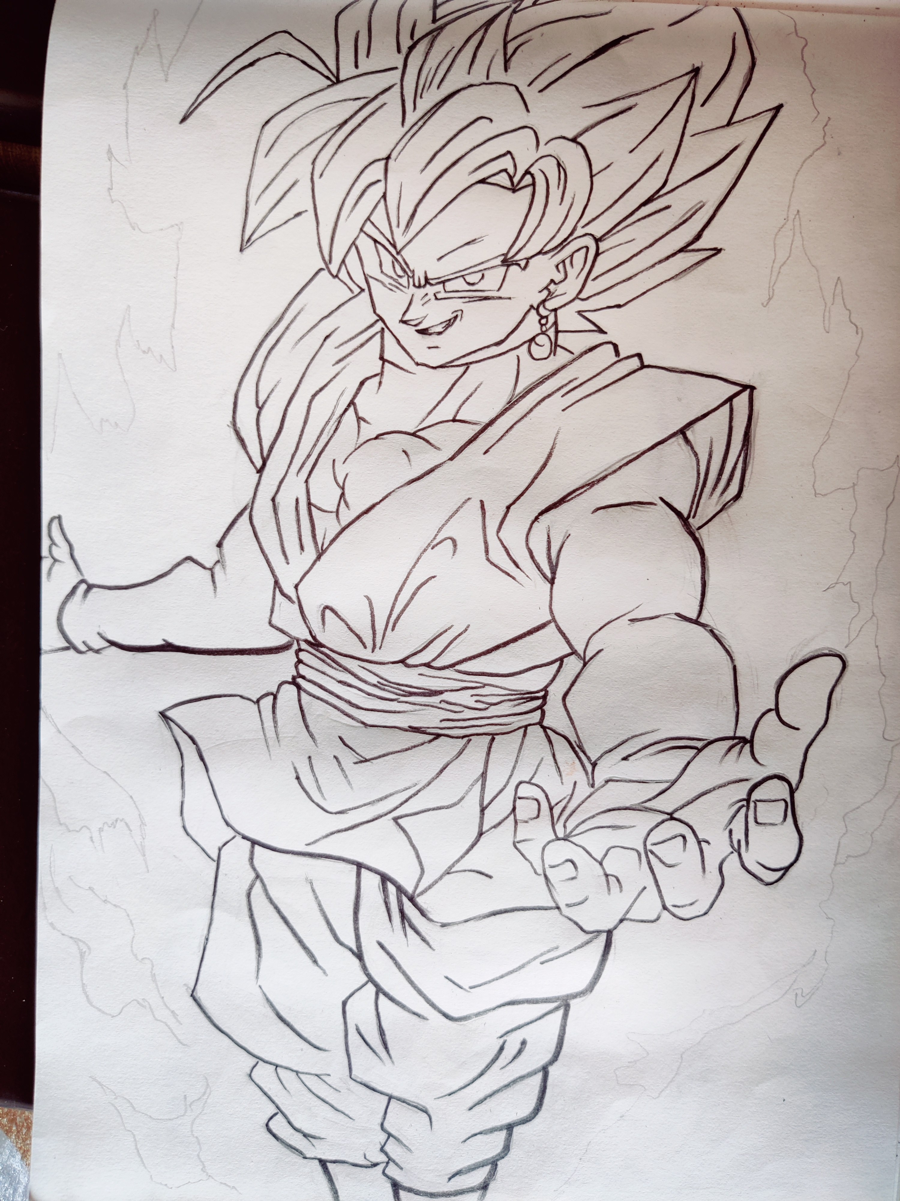 How to Draw Ultra Instinct Goku Drawing in 9 Easy Steps