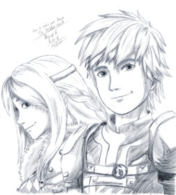 Hiccup Drawing Sketch - Drawing Skill