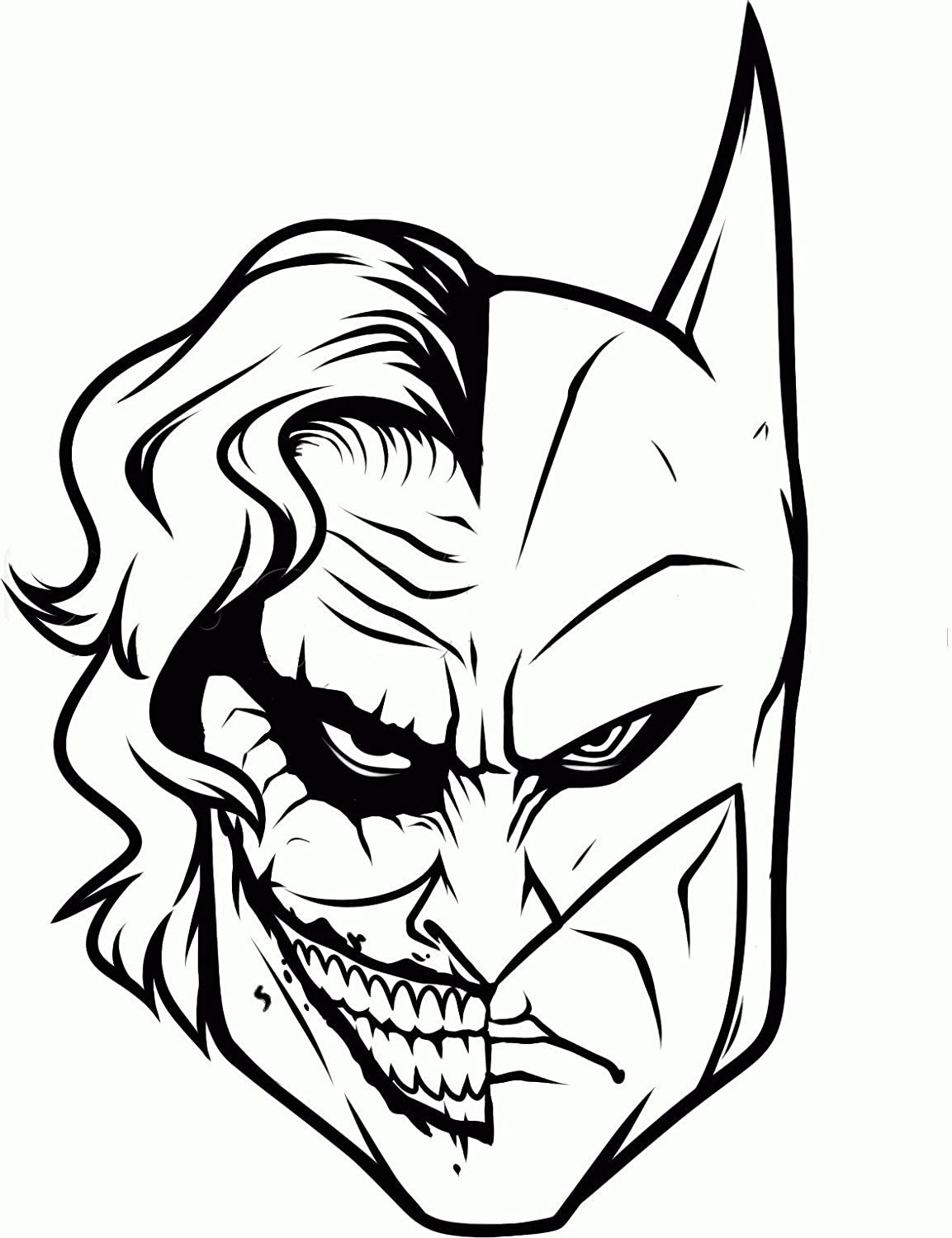 Joker Face Art Drawing  Drawing Skill