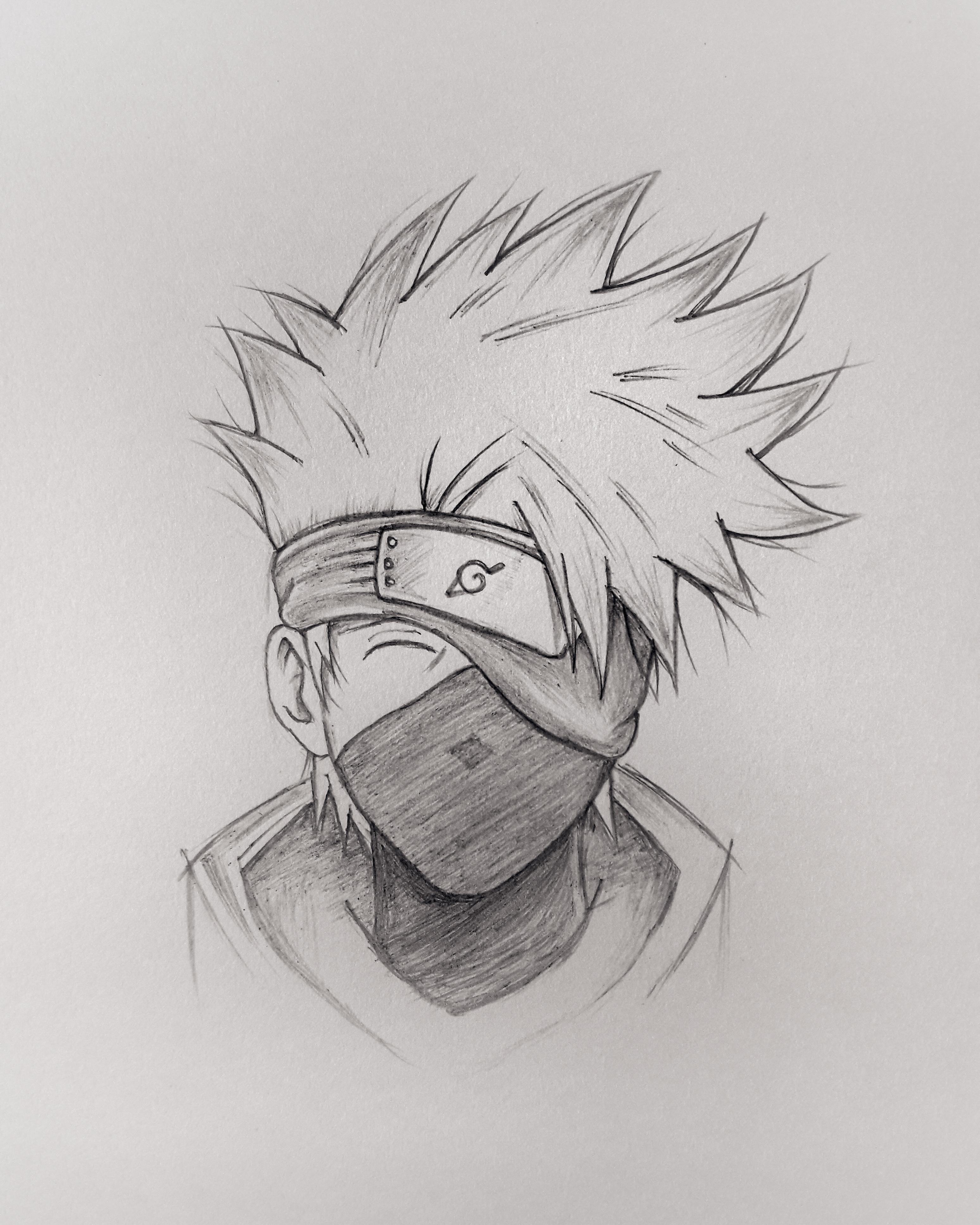 Naruto  Kakashi Hatake Drawing by Camron88 on DeviantArt