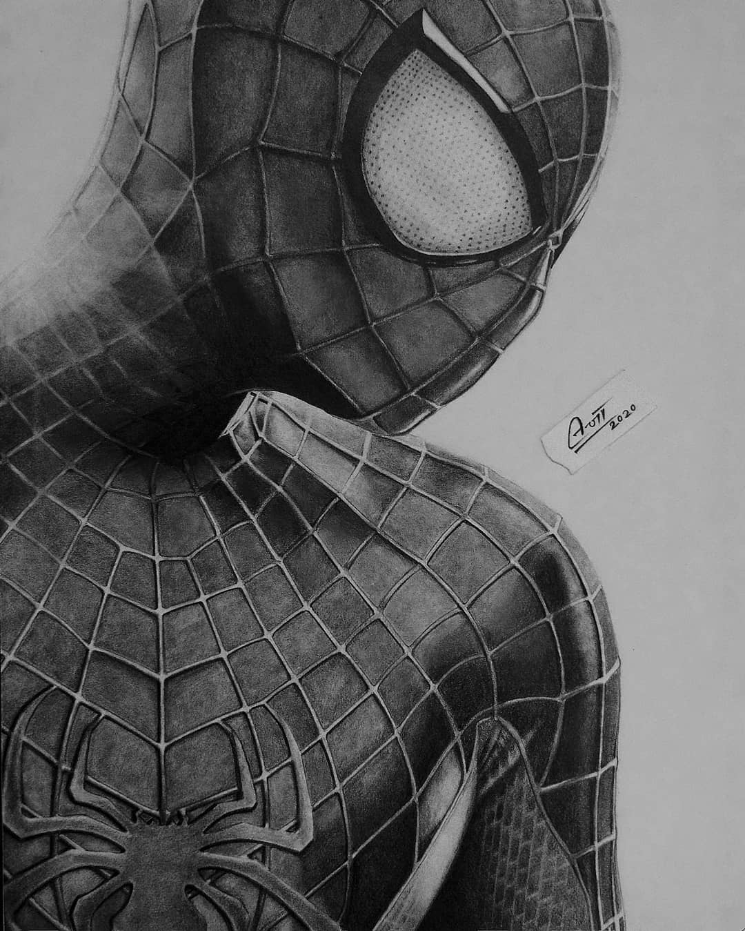Spider Man Pic Drawing - Spider Superheroes Drawdoo | Boddeswasusi