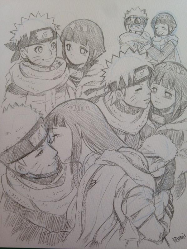 hinata is so cute #sketch #naruto  Naruto sketch drawing, Naruto drawings,  Naruto sketch