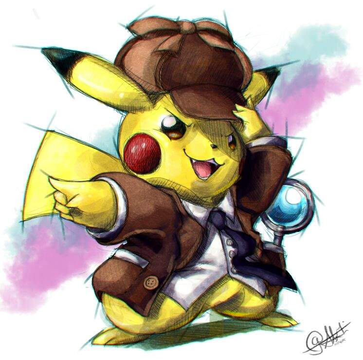 PikaPool #detectivepikachu  Pikachu drawing, Anime funny, Pikachu