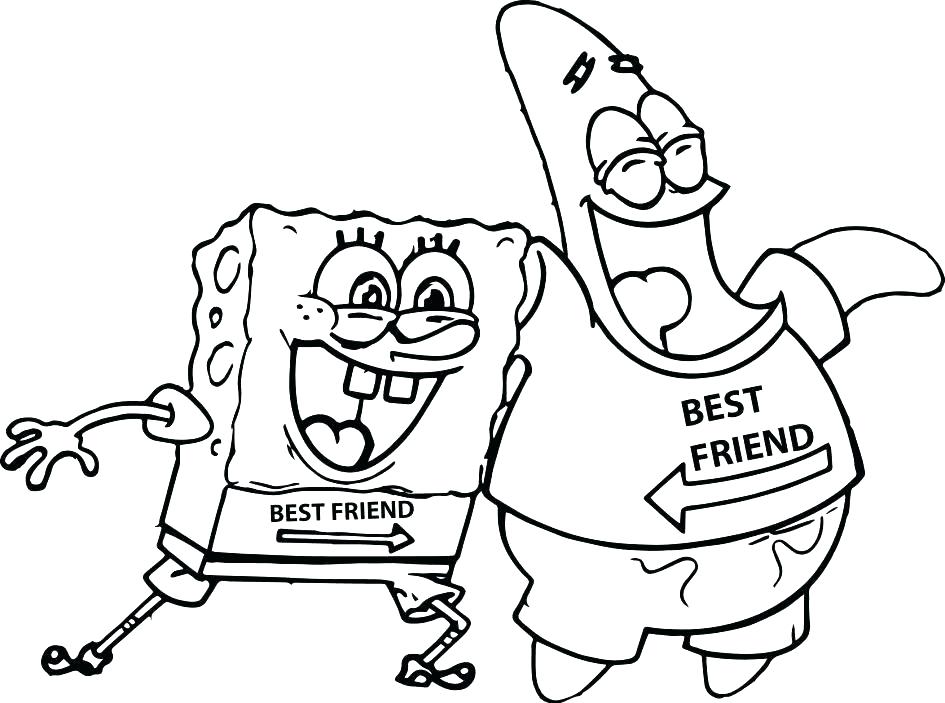 SpongeBob And Patrick Drawing Pics Drawing Skill