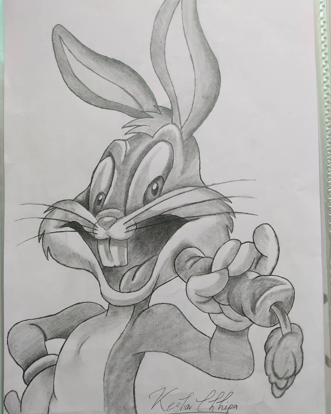 Bugs Bunny Drawing Drawing Skill