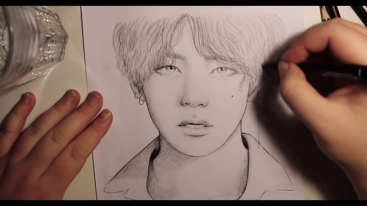 Are you ready for a new era of Kim Taehyung Im still processing seven  guys can you chill  art draw drawing artist bts sketch  Instagram