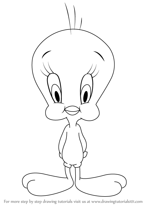 all looney tunes characters drawing